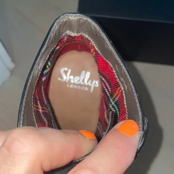 Shellys platform leather boots - Picture 4 of 4